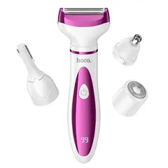 ТРИМЕР HOCO HP80 4IN1 LADIES TRIMMER AND SHAVER ROSE ЧЕРВОНИЙ