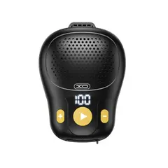 АКУСТИЧНА СИСТЕМА XO F78 CLIP-ON WEARABLE WATERPROOF WIRELESS SPEAKER, ЧОРНИЙ