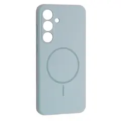 MR4_152990 Чохол silicone case luxury magsafe для samsung s25 fe sky синій 