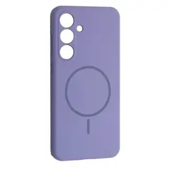 MR4_152991 Чохол silicone case luxury magsafe для samsung s25 fe elegant пурпуровий 