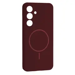 MR4_152993 Чохол silicone case luxury magsafe для samsung s25 fe plum 