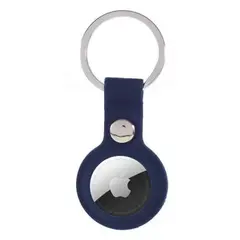 БРЕЛОК SILICONE KEY RING ДЛЯ AIRTAG, AIRTAG 2 DARK СИНІЙ