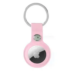 БРЕЛОК SILICONE KEY RING ДЛЯ AIRTAG, AIRTAG 2 РОЖЕВИЙ