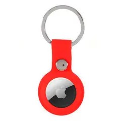 БРЕЛОК SILICONE KEY RING ДЛЯ AIRTAG, AIRTAG 2 ЧЕРВОНИЙ