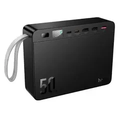 MR4_153085 Зовнішній акумулятор power bank hoco j166 carretera power bank 22.5w+pd20w 50 000mah, чорний 