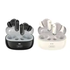 MR4_153075 Навушники бездротові xo g42 golden bud exquisite dual-mic anc+enc tws earbuds, чорний 