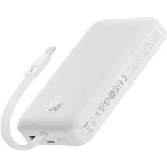 MR4_153210 Зовнішні акумулятори power bank baseus magnetic mini wireless fast charge type-c edition 10 000mah 30w, білий p1002210b223-00 