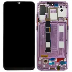 MR3_194647 Дисплей xiaomi mi 9, з сенсором, та рамкою lavender фіолетовий original prc 