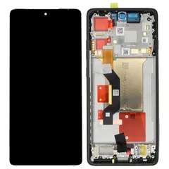 MR3_196648 Дисплей motorola xt2507 moto edge 60 pro, з сенсором, та рамкою (shadow) grey сервісний оригінал 