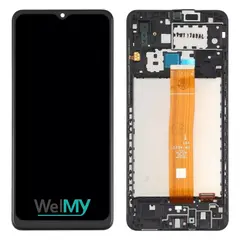 MR3_223446 Дисплей samsung sm-a022 galaxy a02 ( (2021), з сенсором, та рамкою black (welmy), (a125 v01) 