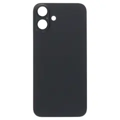 MR3_224360 Задня кришка (скло) iphone 16 plus black, сервісний оригінал у зборі на рамці 