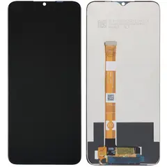 MR3_225018 Дисплей oppo a16, oppo a16s, realme c25, з сенсором, black service pack 
