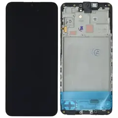 MR3_237121 Дисплей samsung sm-a166 galaxy a16 5g 2024, з сенсором, та рамкою black oled 