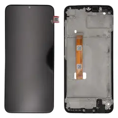 MR3_238155 Дисплей realme c25, narzo 50a, з сенсором, та рамкою black 