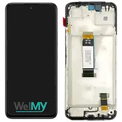 MR3_241167 Дисплей redmi 13, poco m6 (tl068fvmm-50), з сенсором, та рамкою midnight black (welmy) 