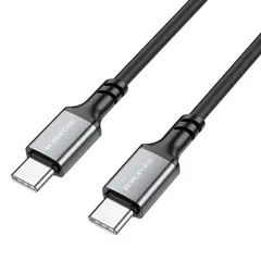 MR3_320305 Кабель pd type-c to type-c borofone bx83, 60w 1m black 