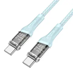 MR3_320306 Кабель pd type-c to type-c hoco u111 60w 1.2m blue 