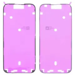 MR3_329051 Стікер-проклейка (скотч двосторонній) для дисплея iphone 16 оригінал рожевий 
