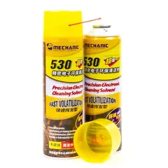 MR3_331159 Спрей для чищеннячутливої електроніки mechanic 530 (600 мл) жовтий 