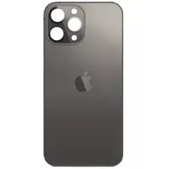 MR3_333193 Задня кришка (скло) iphone 13 pro max graphite (small hole), сервісний оригінал 