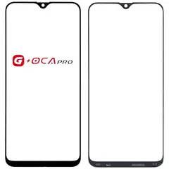 MR3_239195 Скло корпусу g+oca pro для samsung a205, a307 galaxy a20, a30s (2019) з oca-плівкою, чорний G+OCA PRO