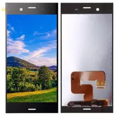 MR3_102055 Дисплей sony g8341 xperia xz1, g8342 xperia xz1 dual, з сенсором, black переклей оригінал 