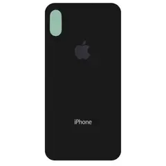 MR3_102135 Задня кришка (скло) iphone x space gray (big hole) 