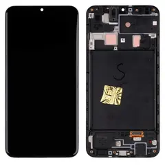 MR3_104710 Дисплей samsung sm-a205f, m107 galaxy a20, m10s (2019), з сенсором, та рамкою black сервісний оригінал 