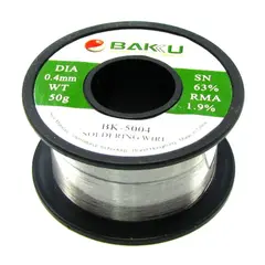 MR3_105240 Припій baku bk-5004 (0, 4mm, 50g, sn 63%, pb 35.1%, rma 1.9%) 