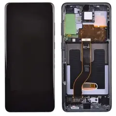 MR3_105282 Дисплей samsung sm-g985, g986 galaxy s20 plus 4g, 5g, з сенсором, та рамкою cosmic gray сервісний оригінал 