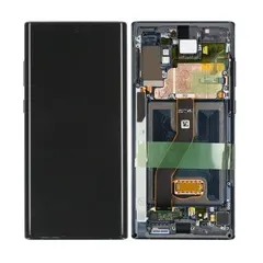 MR3_105427 Дисплей samsung sm-n975 galaxy note 10 plus 4g, з сенсором, та рамкою aura black сервісний оригінал 