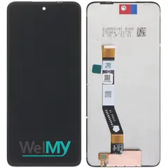 MR3_124411 Дисплей motorola xt2341, xt2343 moto g14, g54, з сенсором, black (welmy) 