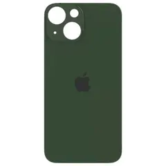 MR3_179281 Задня кришка (скло) iphone 13 green (big hole) 