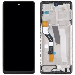 MR3_179692 Дисплей motorola xt2171 moto g51, з сенсором, та рамкою black original prc 