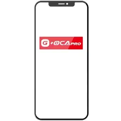 MR3_179725 Скло корпусу для g, oca pro iphone 12, iphone 12 pro з oca-плівкою black 