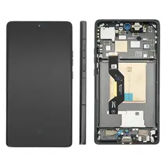 MR3_181883 Дисплей motorola xt2407 moto edge 50, з сенсором, та рамкою koala grey сервісний оригінал 