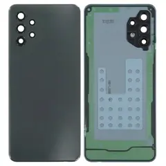 MR3_181928 Задня кришка samsung a325 galaxy a32 (2021) black (зі склом камери) оригінал (prc) 