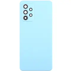 MR3_181930 Задня кришка samsung a525, a528 galaxy a52, a52s (2021) blue (зі склом камери) оригінал (prc) 