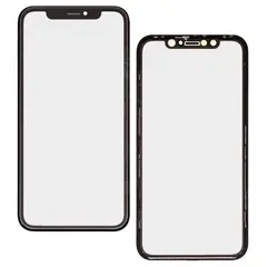 MR3_194300 Скло корпусу для g, oca pro iphone xr з оса-плівкою та рамкою black 