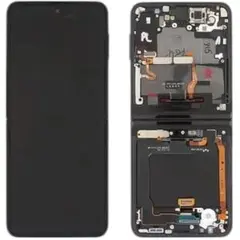 MR3_194547 Дисплей samsung sm-f741 z flip 6 5g (2024), з сенсором, та рамкою black сервісний оригінал (inner) 