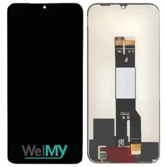 MR3_224143 Дисплей redmi 15c 4g, redmi 15c 5g, poco c85 (global), з сенсором, black (welmy), (167mm) 