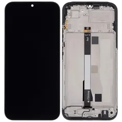 MR3_238777 Дисплей redmi 15c (europe), з сенсором, та рамкою black сервісний оригінал 