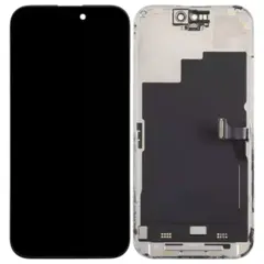 MR3_240917 Дисплей iphone 15 pro max, з сенсором, та рамкою black (dd soft oled) без помилки 