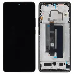 MR3_251458 Дисплей poco x6 pro 5g, з сенсором, та рамкою yellow сервісний оригінал 