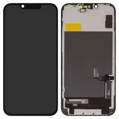 MR3_320387 Дисплей iphone 14, з сенсором, та рамкою black (dd soft oled) без помилки 
