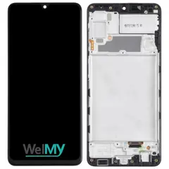 MR3_321408 Дисплей samsung sm-a225 galaxy a22 4g ( (2021), з сенсором, та рамкою black oled (welmy) 