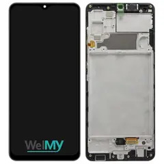 MR3_321414 Дисплей samsung sm-a325 galaxy a32 ( (2021), з сенсором, та рамкою black oled (welmy) 