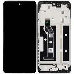 MR3_331170 Дисплей motorola xt2521 moto g15, з сенсором, і рамкою black original prc 