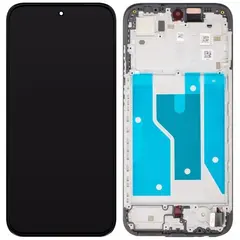 MR3_332694 Дисплей motorola xt2621 moto g77, з сенсором, і рамкою black сервісний оригінал 