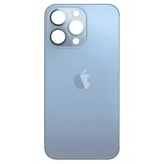 MR3_333194 Задня кришка (скло) iphone 13 pro max sierra blue (small hole), сервісний оригінал 